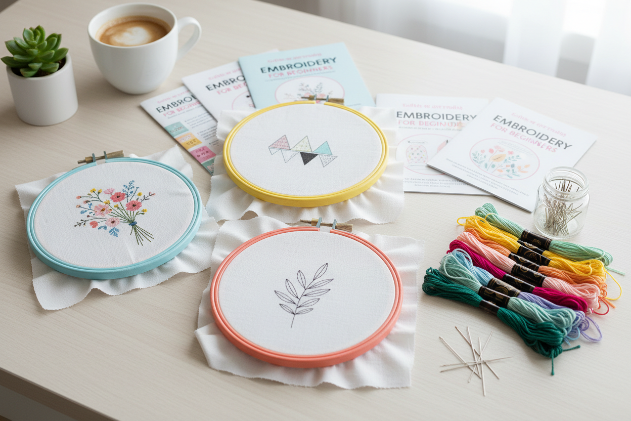 d. Beginner Embroidery Kits