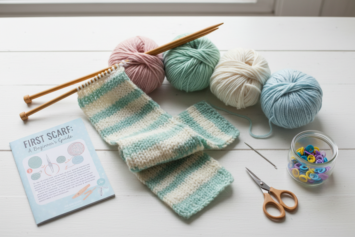 e. Beginner Knitting Kits