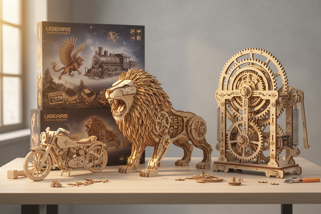 b. Wooden Mechanical Kits